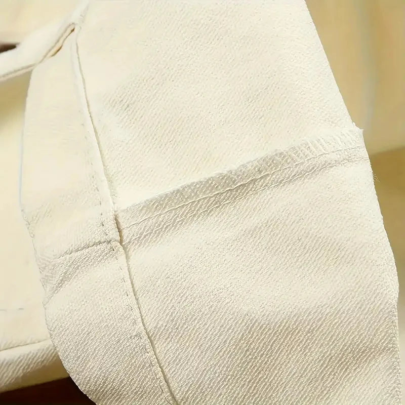 Romantasy Book Tote Bag Canvas Tote Bag  Shoulder Bag with Makeup Bag Literary School Handbag Casual Bags
