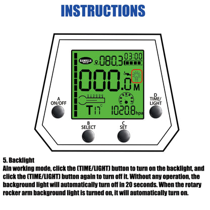 SAMOLLA New Large Electronic Fishing Reel Usb charging Large Display Screen Temperature/Air Pressure Sea Boat Baitcasting Reel