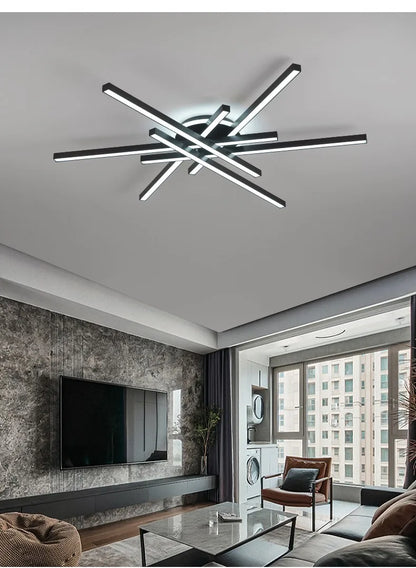 2025 new ceiling lamp Nordic modern LED lamp living room dining room bedroom lights ceiling chandelier