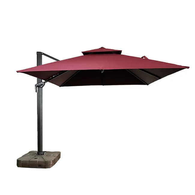 Outdoor parasol villa courtyard garden leisure home balcony sun protection waterproof cafe Roman umbrella wholesale