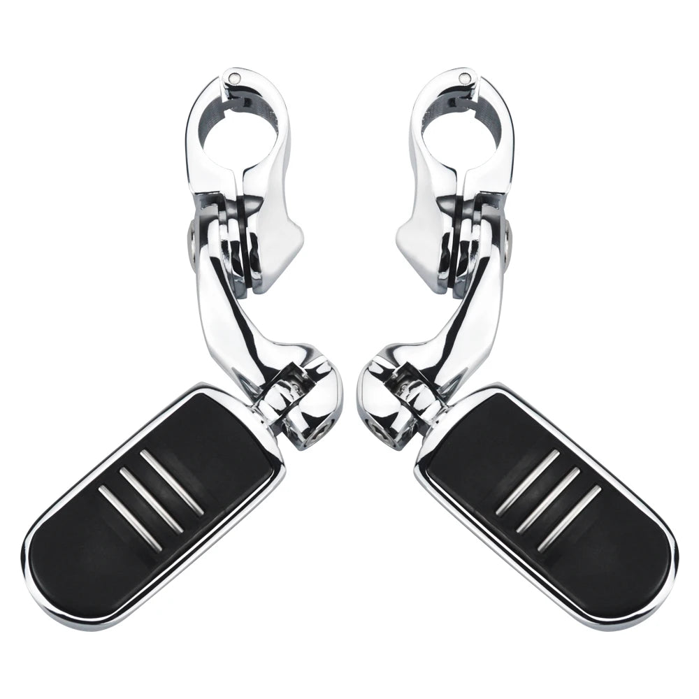 1.25" Motorcycle Engine Guard Highway Pegs Footpeg For Harley Honda Touring Sportster Davidson Road King Street Glide Low Rider