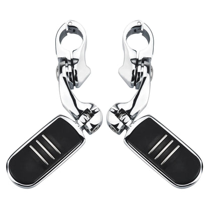 1.25" Motorcycle Engine Guard Highway Pegs Footpeg For Harley Honda Touring Sportster Davidson Road King Street Glide Low Rider