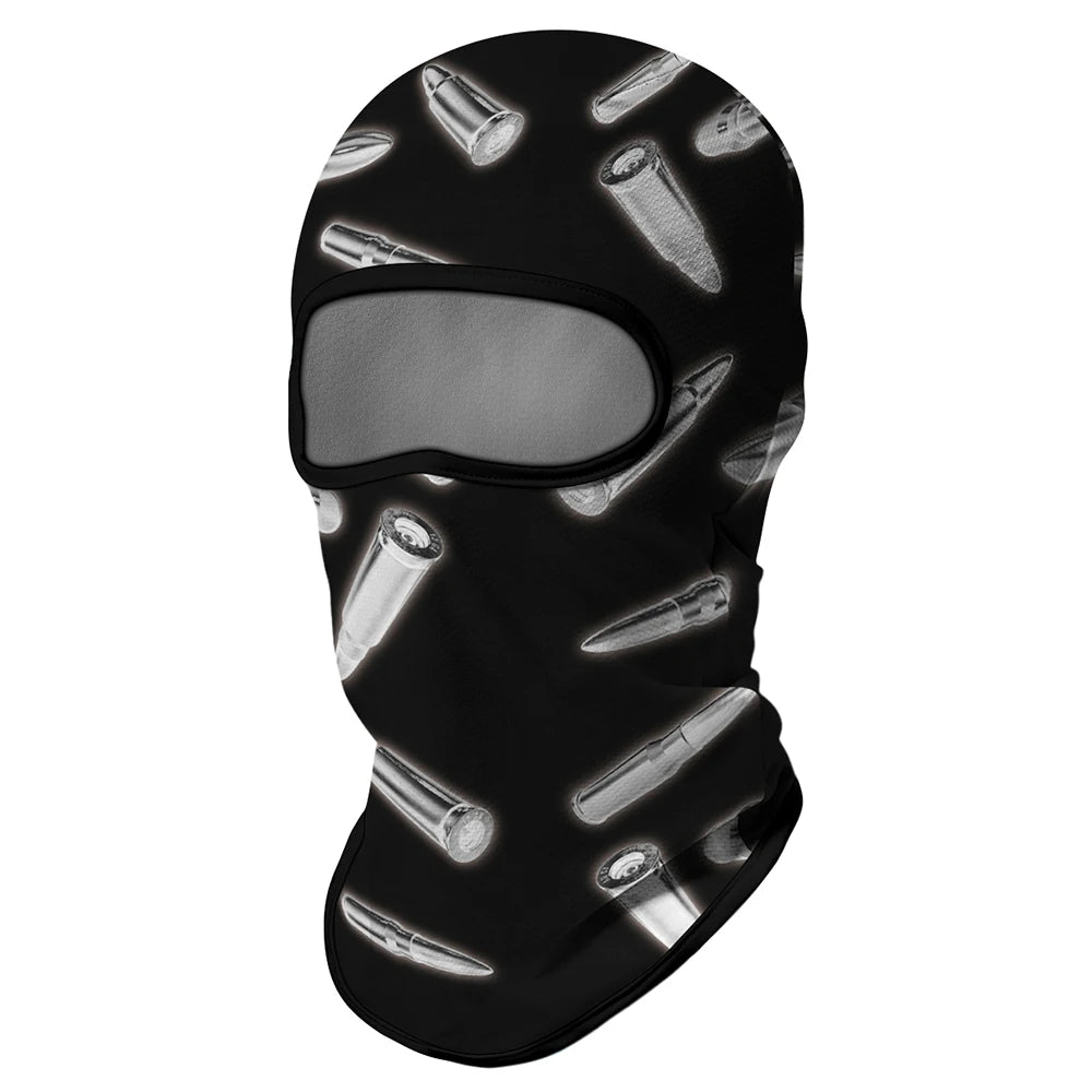 1Piece Israel Balaclava Ski Mask Motorcycle Face Shield Breathable Snood Protective Bandana Scarf Cycling Neck Gaiter Men Summer