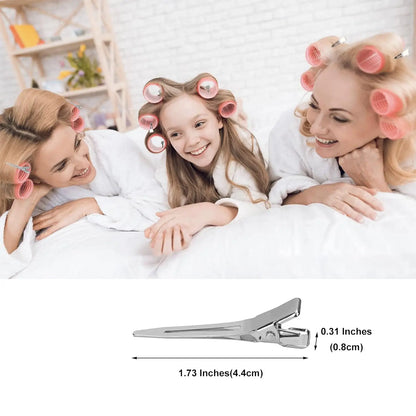 30/50Pcs Professional Ladies Salon Fixed Hair Pin 4.5cm Curl Metal Hair Clips Hair Root Fluffy Clips DIY Tools Hair Accessories