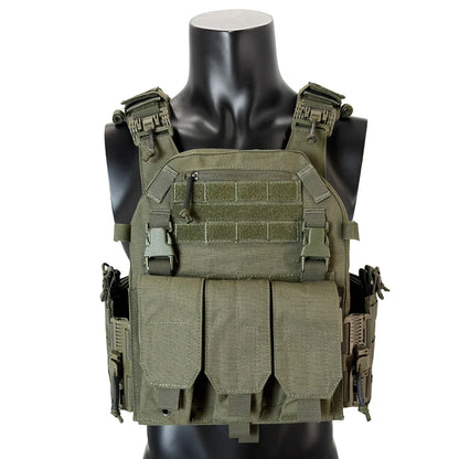 EMERSONGEARS 1000D Nylon Fabric Quick Releaseable  6094 tactical vest with Triple magazine pouch 094K style  Tactical vest