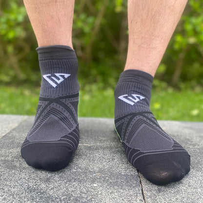 Summer Running Socks Men Women Fitness Sports Quick-drying Sweat-absorbing Breathable Anti-friction Marathon Ankle Tab Socks