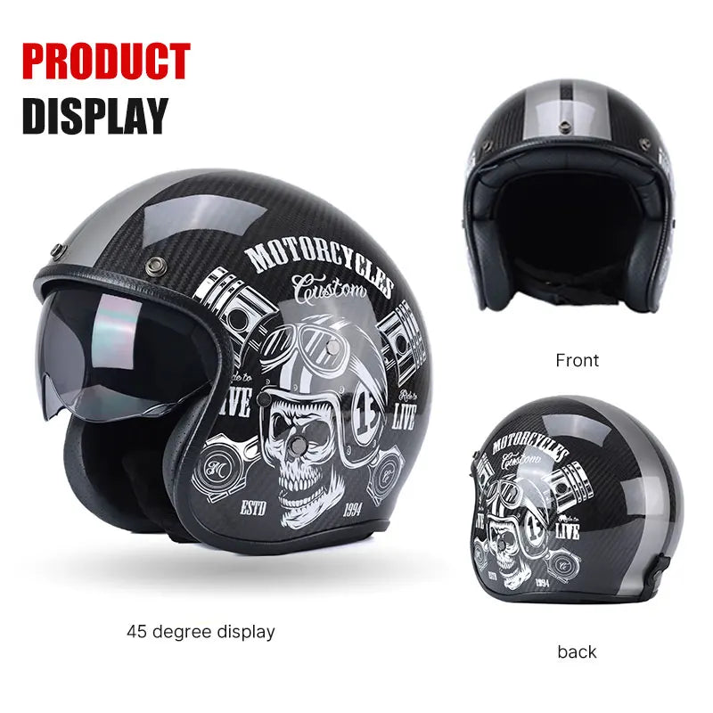 DOT Motorcycle Helmet Half Face Safety Motorbike Scooter Casco Moto Modular Capacetes Helmets Cascos Para Motos Unisex