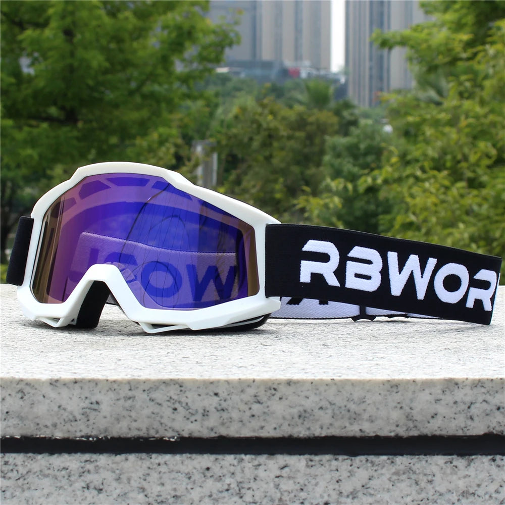 Newest Motorcycle Sunglasses For Men Motocross Safety Protective MX Night Vision Helmet Goggles vintage Driving Glasses sagan