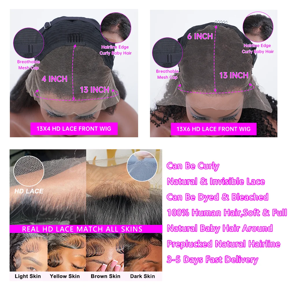 36 40 Inch Chocolate Brown 13x6 Human Hair Wigs Hd Lace Frontal Wig Colored Transparent Body Wave Brown Wig For Women 4x4 5x5