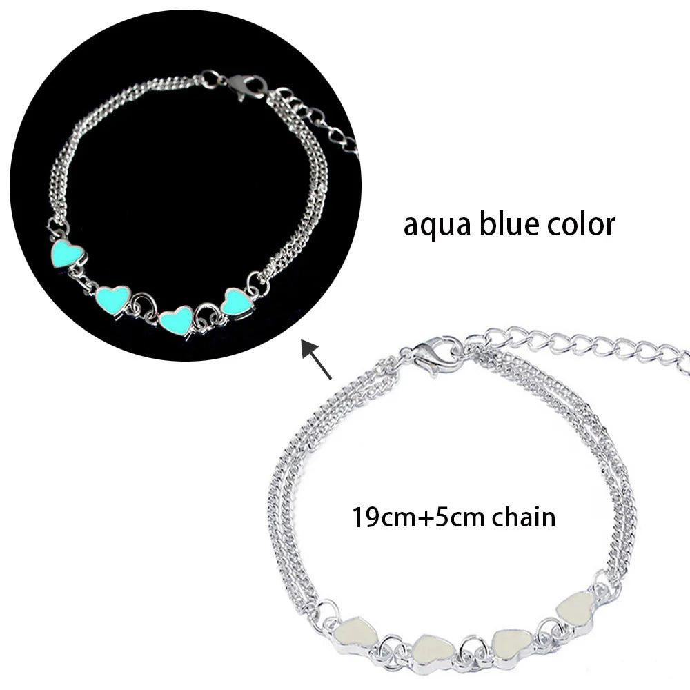 Natural Stone Bracelet Yoga Healing Luminous Glow In The Dark Bracelet Lotus Charm Beads Bracelet for Men Women Prayer Buddhism