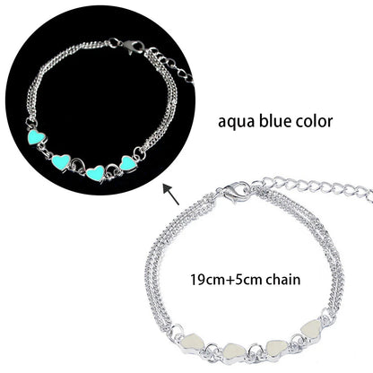 Natural Stone Bracelet Yoga Healing Luminous Glow In The Dark Bracelet Lotus Charm Beads Bracelet for Men Women Prayer Buddhism