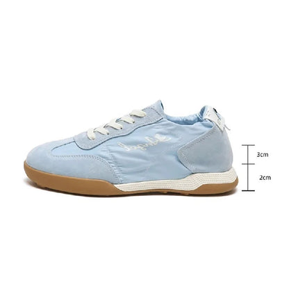 German Training Shoes Tide Ballet Series spring autumn White Soft Sole Breathable Forrest Gump Shoes Women Sports Leisure Canvas
