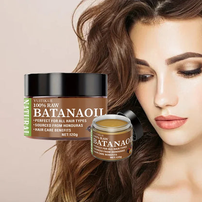 100% Raw Batana Oil, From Honduras, Suitable For All Hair Types, With Hair Care Benefits