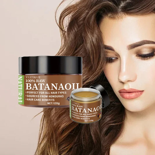 100% Raw Batana Oil, From Honduras, Suitable For All Hair Types, With Hair Care Benefits