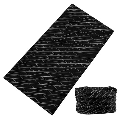 2024 New Green Bandanas Future Geometry Design Sports Headbands For Woman Man Balaclava Funny Face Mask Cycling Neck Scarf