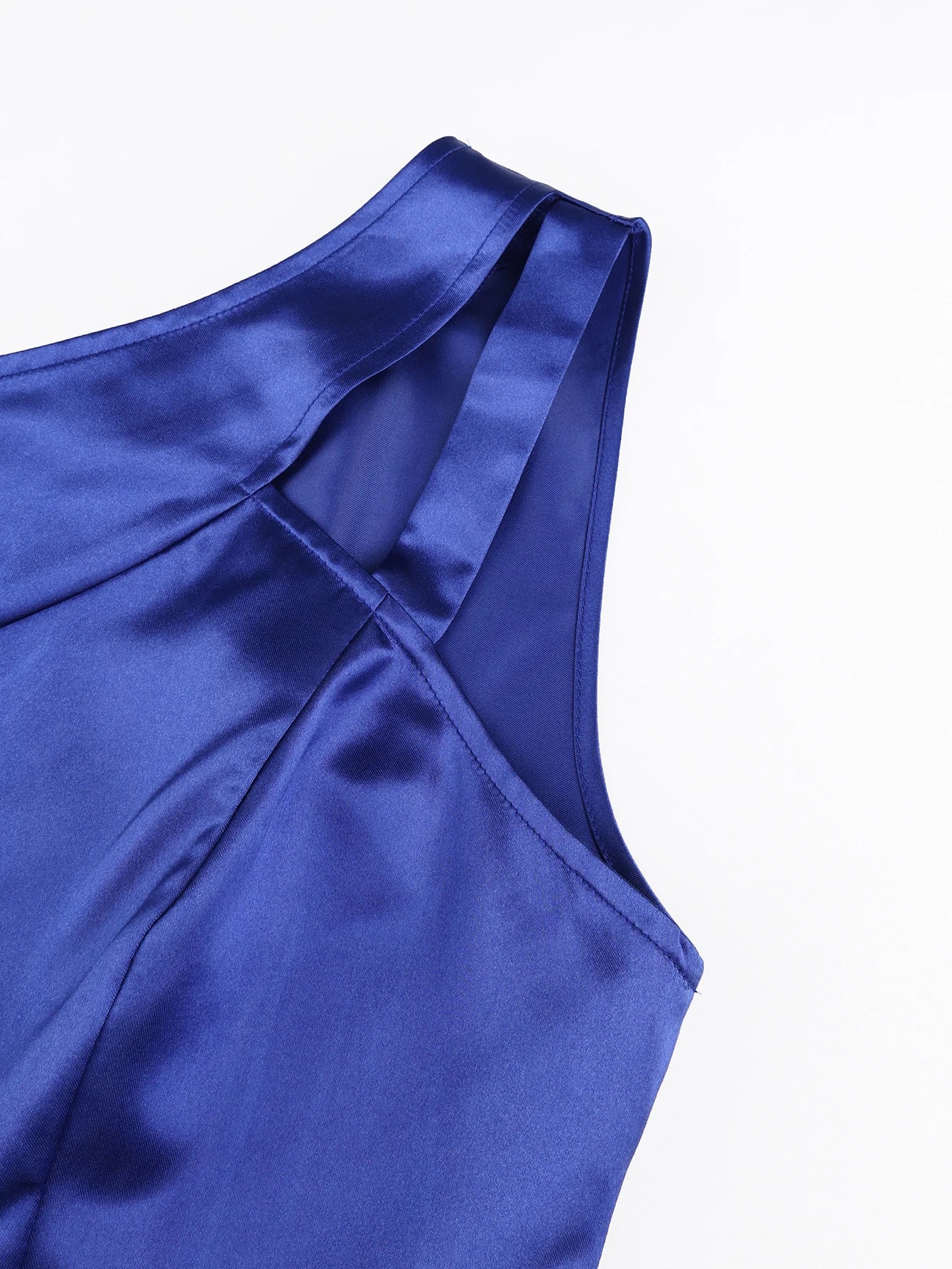 Women Elegant Shiny One Shoulder Ruffle Layered Christmas Party Dresses Date Out Birthday Wedding Guest Event Occasion Gowns New