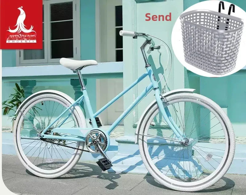 Women's Sweet & Fresh-Style Commuter Bike (For Junior & Senior High School Students · Unisex Adults · Commuter Racing Model)