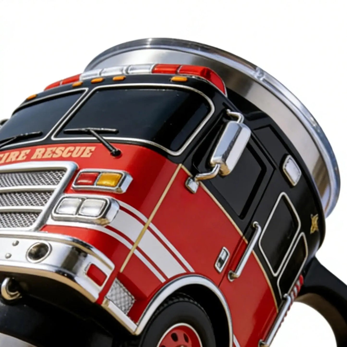 Funny Mugs Firefighting Coffee Mugs Creative Design Truck Coffee Mug  Firefighting Coffee Mugs Tea Cup for Hot Cold Water Juice