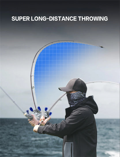 ZUKIBO Portable Slingshot Fishing Reel 4.0:1 High Speed Reel Left Right Hand Catapult Hunting Shooting Closed Fish Reel New