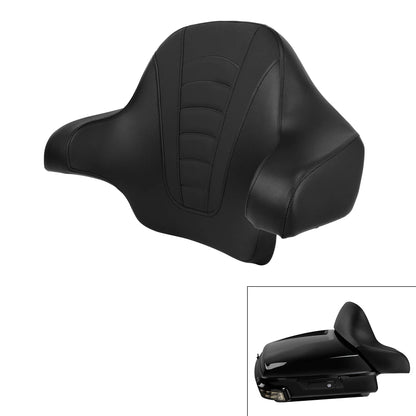 Motorcycle King Chopped Trunk Wrap Around Backrest For Harley  Touring Street Glide Road Glide Road King 2014-2025