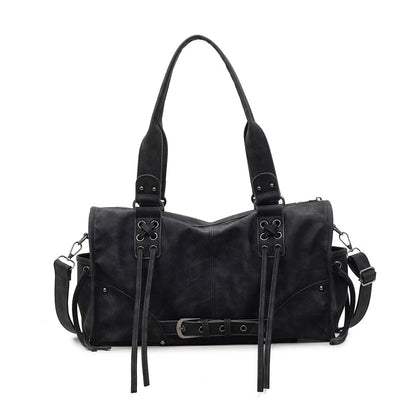 Nylon Women's Commuter Tote Bag Minimalist Large-capacity Tote Bag Ladies Multi-layer Waterproof Computer Shoulder Nylon Handbag