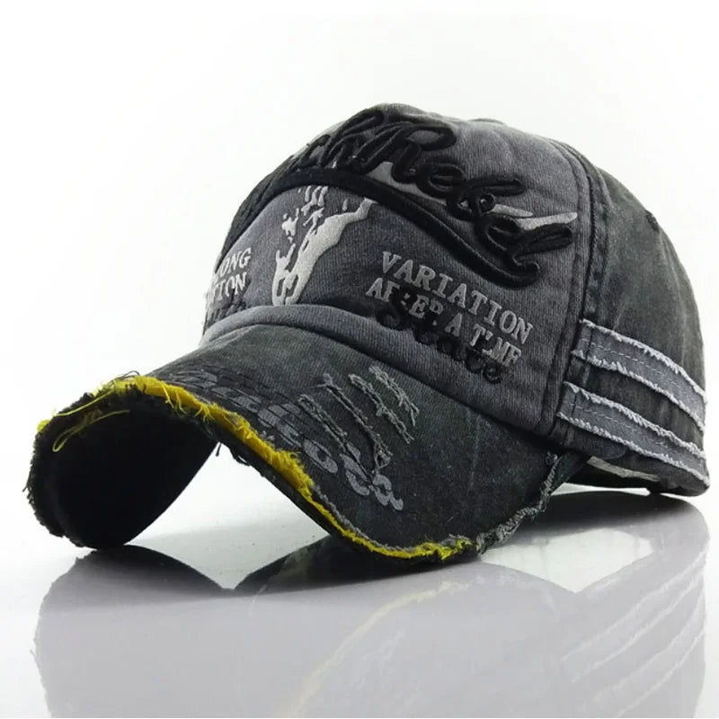 2022 News Fashion Outdoor Sports Cotton Baseball Cap Retro Embroidery Men's Cap Hip Hop Rebound Caps Snapback Hats