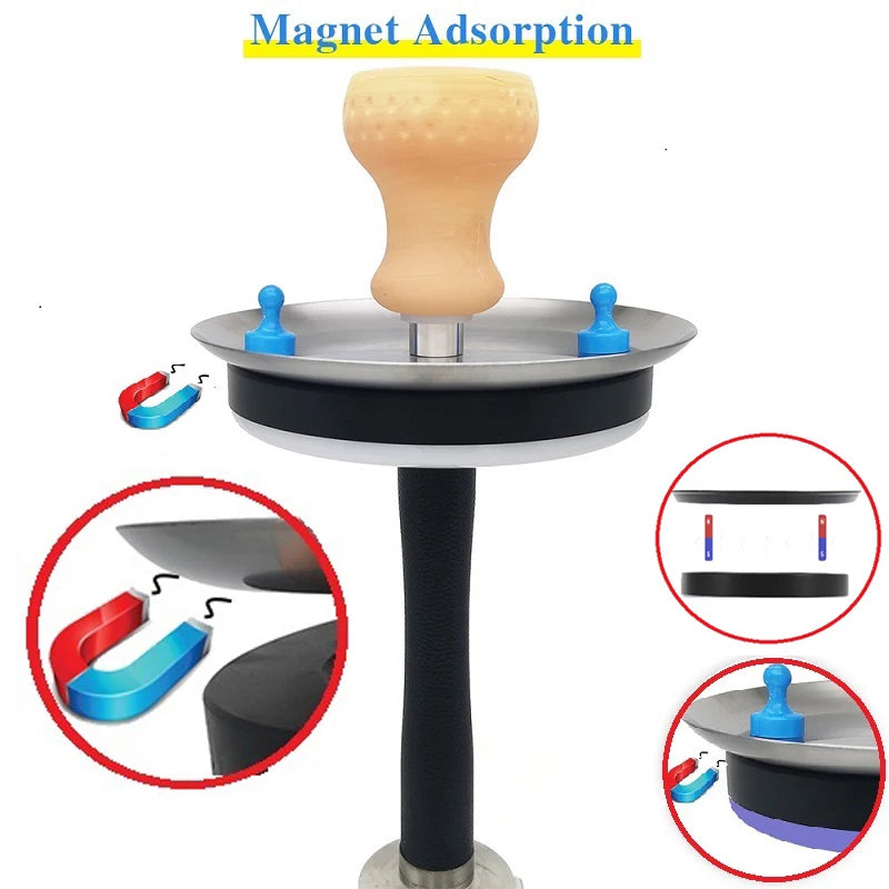 Colorful LED Hookah Light Show Shisha Ring Lamp Magnet Viscose Adsorption with Remote Control Cachimba Smoking Accessories