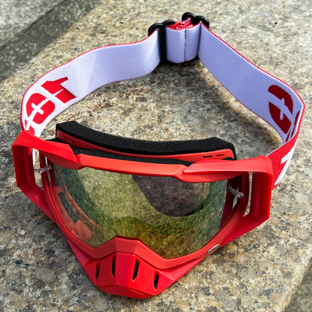 Hot Motorcycle Glasses Men Motocross Goggles Helmet MX Moto Dirt Bike ATV Ski Outdoor Sports Glass Scooter Goggles Mask Cycling