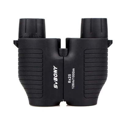 SVBONY 8x25 SV10 Binoculars Compact Fixed Focus Mini Portable Telescope Multi-coated Porro Prism for Outdoor Spoorts Games F9323