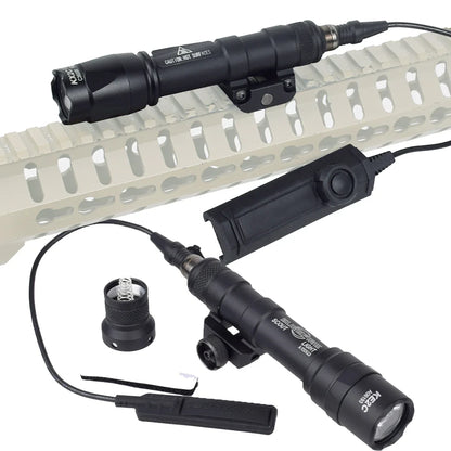 Tactical SureFire M600 M600B M600C Airsoft Weapon Flashlight Hunting Scout Torch Rifle AR15 Gun LED Light Button Remote Switch