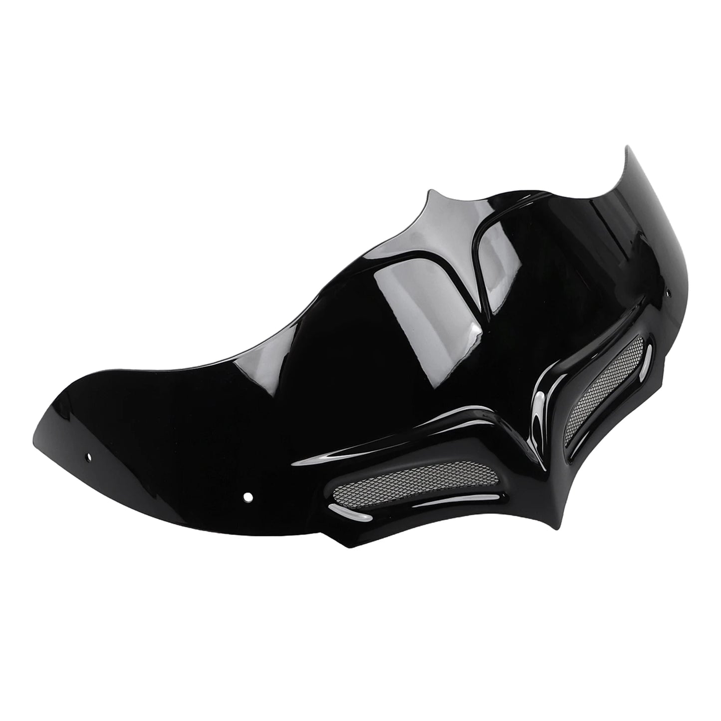 Gloss Black Wave Motorcycle Windshield Windscreen Fairing For Harley Road Glide 2015-2023 FLTRX FLTRXS FLTRU