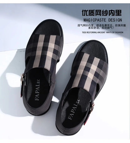 Men's Sandals Summer Sandals Men's Non-slip Shoes Unisex Bathroom Slippers Comfortable Slippers Men's Beach Flip Flops Size38-48