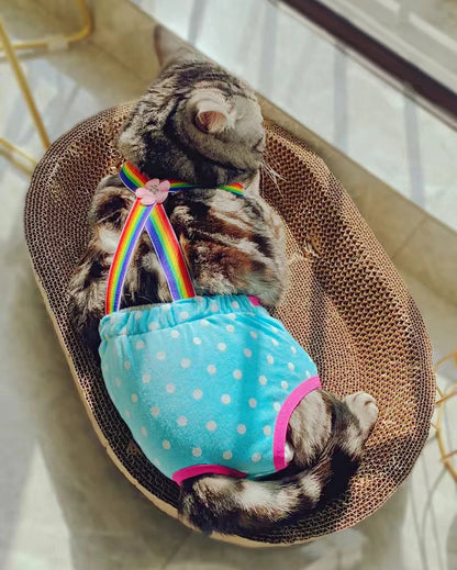 Washable Puppy Dog Diapers Female Pet Physiological Pants for Small Medium Dogs Chihuahua Pinscher Shorts Panties Cat Underpants