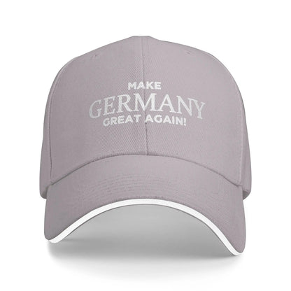 Collection 10 Pics Styles Harajuku Make Germany Great Again Camping Baseball Caps For Womens Men Beach Dad Hats y2k Snapback Cap