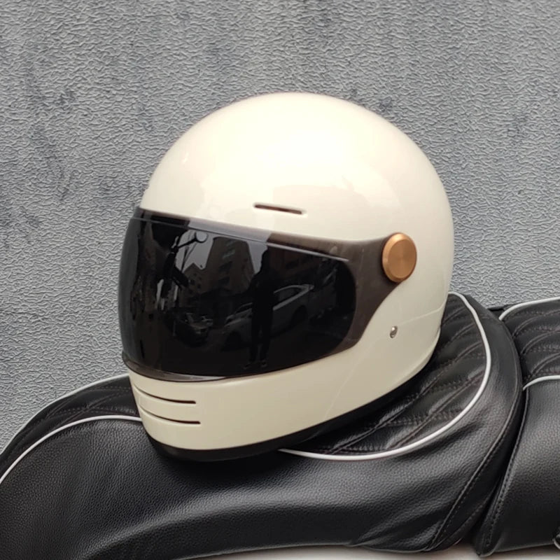 ORZ-806 Motorcycle helmet retro cruise motorcycle full helmet personalized lens ABS material