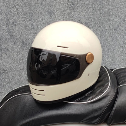ORZ-806 Motorcycle helmet retro cruise motorcycle full helmet personalized lens ABS material