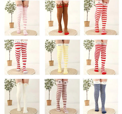 Snug Fleece Over Knee Socks Plush Cozy Winter Fall Sweet Long Female Hosiery Soft Fuzzy Leg Covers Floor Wear2024 New Bulk Deal