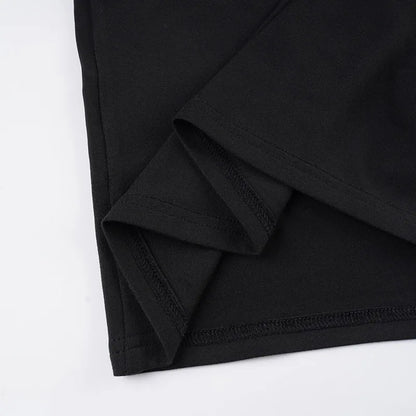 Woman Clothing Sleeveless Backless Solid Black Party Club Dress 2026 Fashion Sexy Hollow Out Package Hip Mini Vacation Dresses
