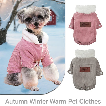 Autumn Winter Pet Cat Dog Clothes For Small Medium Dogs Soft Fleece Warm Cats Coat Jacket Puppy Kitten Sweater Chihuahua Vest