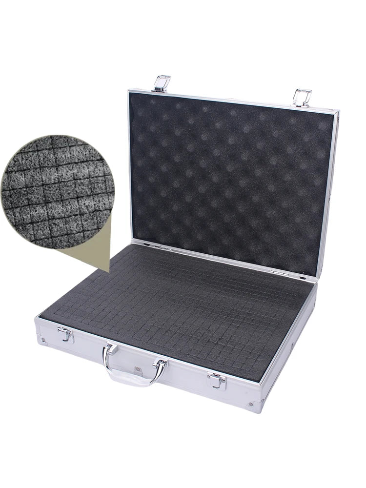 Tool Box Aluminum Instrument Case Storage Box Portable Equipment Toolbox Organizer Boxes Large Hard Case Aluminum Suitcase
