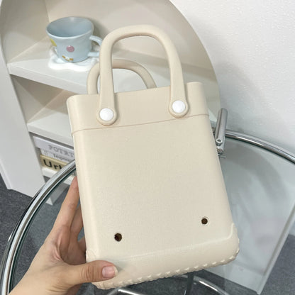 EVA Waterproof Mini Beach Tote Bag Travel Bags Sandproof  Small Size Handbag for Sports Gym Travel Market Outdoor