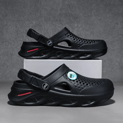 2025 New Man's Beach Sandals Summer Outdoor Platform Casual Shoes Fashion Sneakers Breathable Shoes Slippers Slippers Large Size