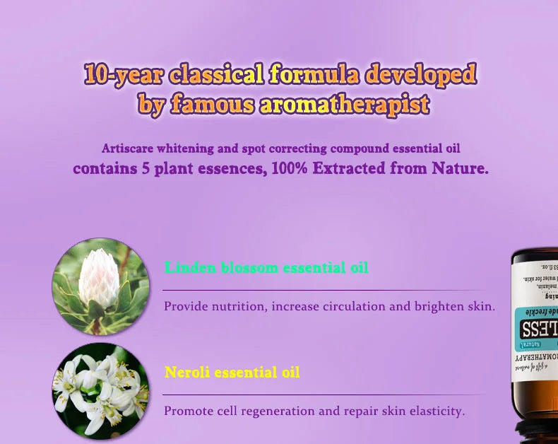 ARTISCARE Essential Oils Beauty Eyes Stretch Marks Removal Body Slimming Breast Enlargement Aromatherapy Massage Oil