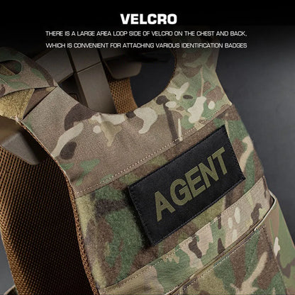 Tactical Vest Ferro FCPC Low Visibility Hunting Combat Plate Carrier 25MM Buckle Expansion CS Airsoft Games Multi-Mission Gear