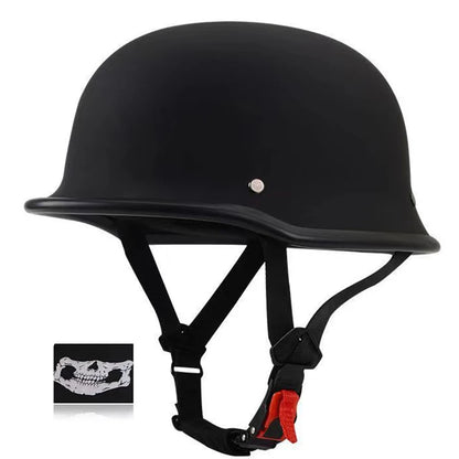 Motorcycle Helmet Retro German Vintage Moto Helmet Half Face Riding Casco Moto Helmet ECE DOT Approved Capacete Moto Equipment