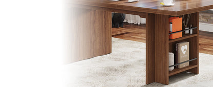 Computer Desk,Modern PC Table, Office Table, Work Table, Dining Table with Storage for Home Office, Desks, Conference Table