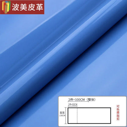 Pvc Patent Leather Fabric By The Meter for Jacket Skirt Bag Clothes Diy Sewing Cloth Waterproof Slightly Hard Wearable Glossy