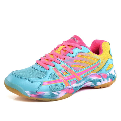 Women Sneakers Men Badminton Shoes Light Black Breathable Female Outdoor Sports Training Women Athletics Sports Pink