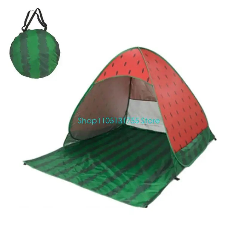 K0EF Outdoor Automatic Quick Open Camping Tent Outdoor Quick Setup Tent with Carring Bag Enduring 2-3 Persons Beach Tent