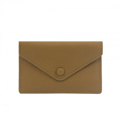 Customized letters, genuine cowhide leather, women's ultra-thin card wallet, women's short envelope, women's wallet
